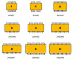 Load image into Gallery viewer, MESA MANGO RECTANGULAR 240
